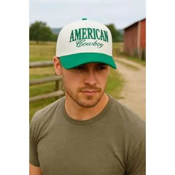 Vintage Trucker Hat | Western Style Snapback for All