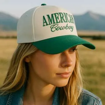 Vintage Trucker Hat | Western Style Snapback for All