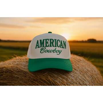 Vintage Trucker Hat | Western Style Snapback for All