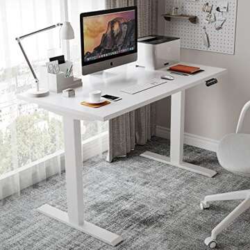 Soohow Electric Standing Desk 48 x 24 Adjustable Height