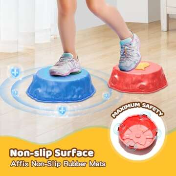 AIGIMU Kids' Stepping Stones Set – Balance & Fun!