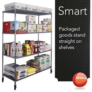 Resilia Anti-Slip Shelf Liner Set - Heavy Duty, Made in USA