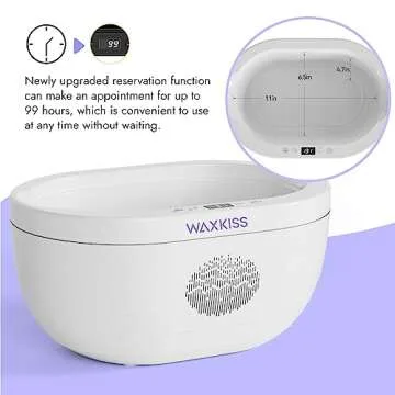 Paraffin Wax Machine & 3 Wax Packs for Deep Hydration