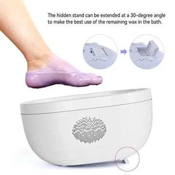 Paraffin Wax Machine & 3 Wax Packs for Deep Hydration