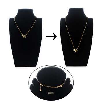 D-buy 8 Pcs Necklace Extender Gold and Silver Plated Bracelet Extender Extender Chain Set 4 Different Length: 6 inch 4 inch 3 inch 2 inch (4 Gold, 4 Silver)