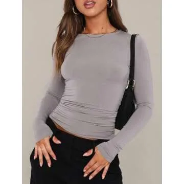 Chic Women’s Long Sleeve Slim Fit Crop Top for Any Occasion