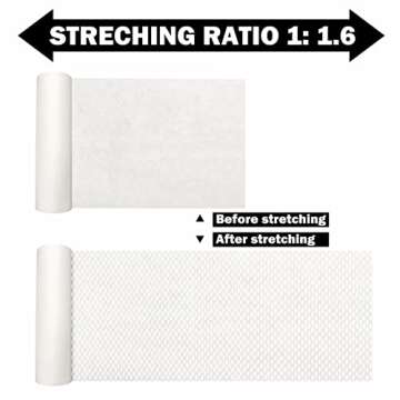 Eco-Friendly Honeycomb Packaging Paper Roll - 15" x 328'