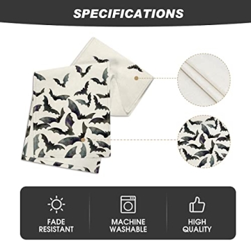 Artoid Mode Halloween Table Runner - Festive Fall Decor