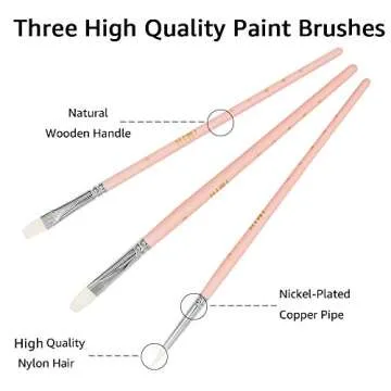 HIMI Gouache Paint Set, 24 Colors x 30ml/1oz with 3 Brushes & a Palette, Unique Jelly Cup Design, Non-Toxic, Guache Paint for Canvas Watercolor Paper - Perfect for Beginners, Students, Artists(Pink)