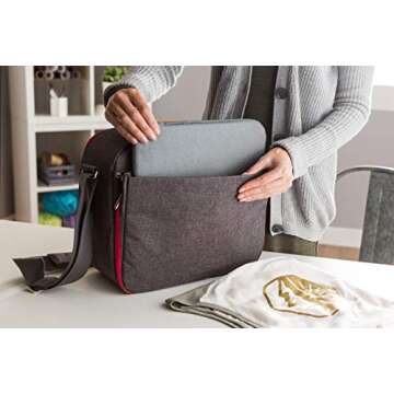 Cricut EasyPress Tote, Carrying Case for Cricut Easy Press Machines and Accessories, Compatible with Cricut EasyPress 2 - 12"x 10"