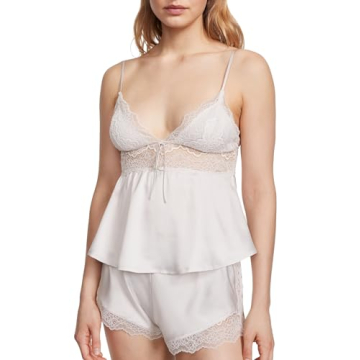 Victoria's Secret Lace Satin Cami Set - Elegant Sleepwear