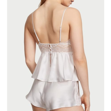 Victoria's Secret Lace Satin Cami Set - Elegant Sleepwear