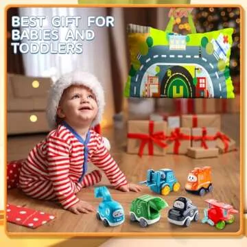 Big Cartoon Truck Car Toys for Toddlers 1-2 Years
