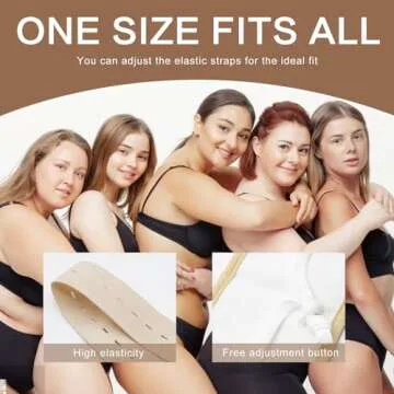 6 Pcs Castor Oil Pack Wrap Organic Cotton for Liver Detox, Stomach, Belly, Neck, Breast & Entire Body, Reusable Pads Kit for Hot/Cold Compress with Adjustable Elastic Strap, Waterproof & Anti Oil Leak