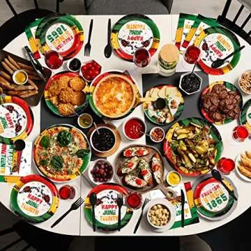 Celebrate with Juneteenth Party Supplies and Tableware