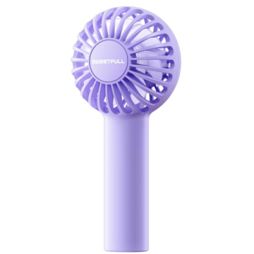 SWEETFULL Mini Portable Handheld Fan - Cool & Rechargeable