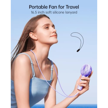 SWEETFULL Mini Portable Handheld Fan - Cool & Rechargeable