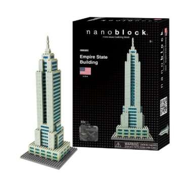 Nanoblock Empire State Building - Detailed Art Deco Model