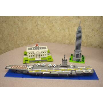 Nanoblock Empire State Building Model Kit