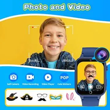 Cosjoype Kids Smart Watch with 26 Games and Camera