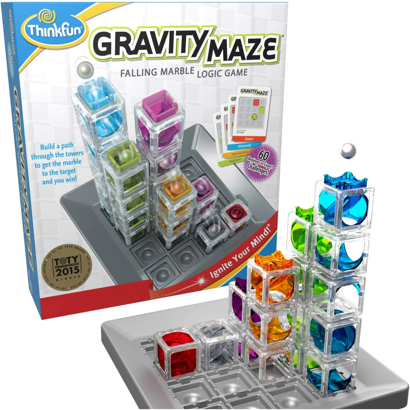 Gravity Maze Marble Run - Fun STEM Game for Kids