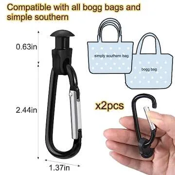 Mity Rain Key Holder for Bogg Bag - Organize in Style!