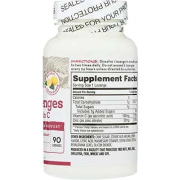 365 Everyday Value, Zinc Lozenge with Vitamin C, 90 ct