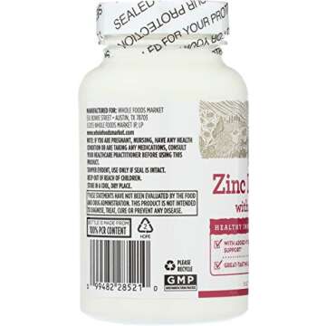 365 Everyday Value, Zinc Lozenge with Vitamin C, 90 ct