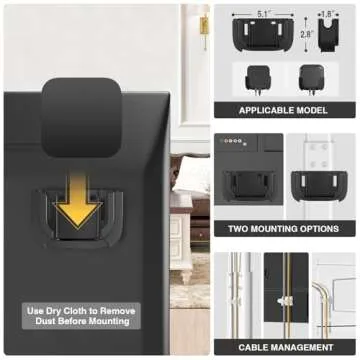 TAVR Floor TV Stand with Swivel Mount for Most 26 to 65 Inch LCD LED OLED Plasma Flat/Curved Screen TVs, Height Adjustable Skinny TV Stand with Cable Management, White