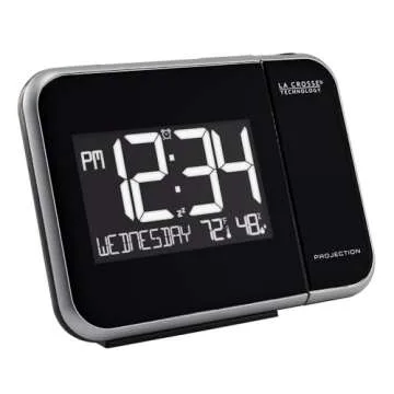 La Crosse Projection Alarm Clock with Humidity Monitor