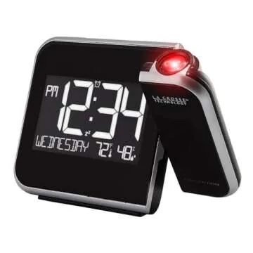 La Crosse Projection Alarm Clock with Humidity Monitor