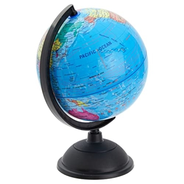 Juvale 8-inch Rotating Globe for Fun Learning Experiences