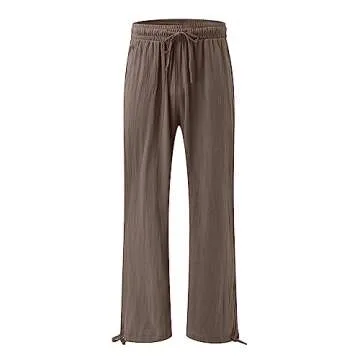 Linen Pants for Women High Waisted Wide Leg Casual Pants