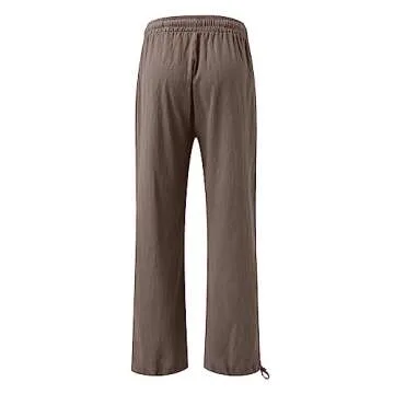 Linen Pants for Women High Waisted Wide Leg Casual Pants