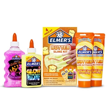 Elmer’s Butter Slime Kit with Glow-in-the-Dark Glue