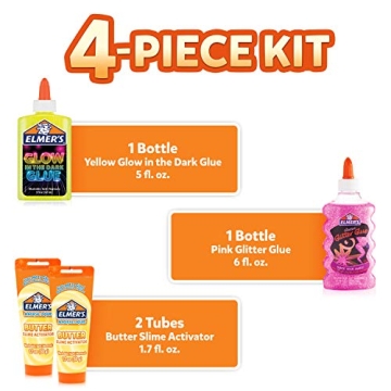 Elmer’s Butter Slime Kit with Glow-in-the-Dark Glue