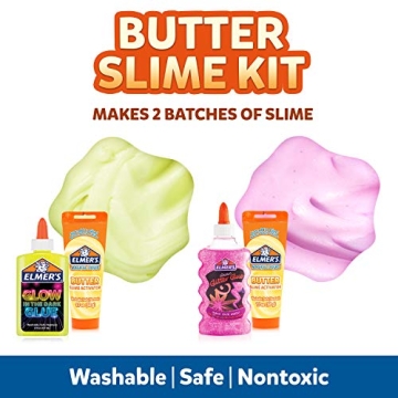 Elmer’s Butter Slime Kit with Glow-in-the-Dark Glue