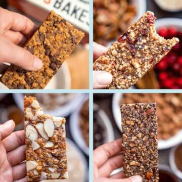 Taos Bakes - Variety Pack - Breakfast Bars - High Protein and High Fiber packed Granola Bars - Gluten Free & Non-GMO - Healthy Snacks for Adults & Kids – Trail Mix Bars - 12 Pack, 1.8oz ea