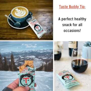 Taos Bakes - Variety Pack - Breakfast Bars - High Protein and High Fiber packed Granola Bars - Gluten Free & Non-GMO - Healthy Snacks for Adults & Kids – Trail Mix Bars - 12 Pack, 1.8oz ea
