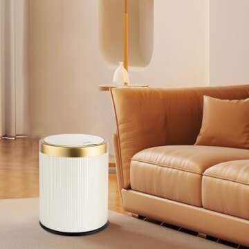 Touchless 3.5 Gallon Motion Sensor Trash Can for Home