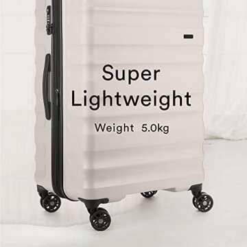 ANTLER Luggage Large 31 Inch Suitcase | Lightweight Hard Case with TSA Locks & Spinner Wheels