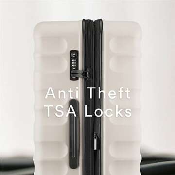 Antler Luggage Large 31 Inch Suitcase with TSA Locks