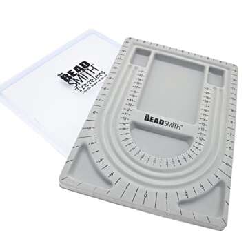 Quality Beadsmith Bead Board with Cover for Jewelry Design