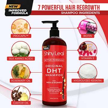 DHT Blocking Shampoo with Biotin for Healthy Hair Growth