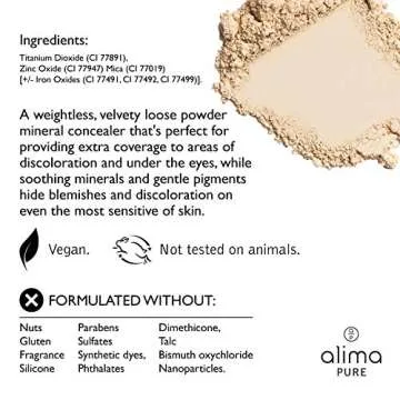 Alima Pure Concealer, Linen, 2g