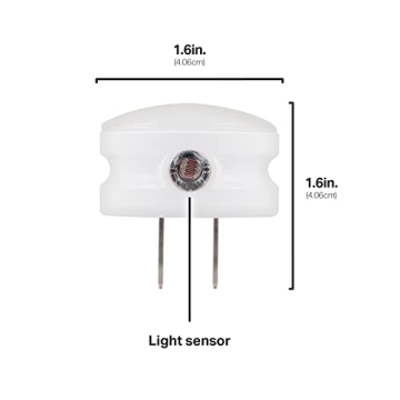 Lights By Night Mini LED Night Light 4 Pack Warm White