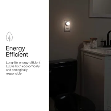 Lights By Night Mini LED Night Light 4 Pack Warm White