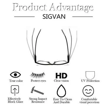 Stylish 3 Pack Reading Glasses for Men and Women