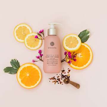 Onesta Hair Care Plant Based Smooth and Shine Blow Dry Crème Hair Protector, 8 Ounces (Pack of 1)