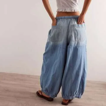 D-Sun Casual Barrel Jeans - Stylish and Comfortable Denim